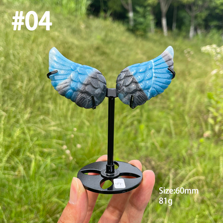 Unique,Natural Crystal Trolleite Angel Wing Display