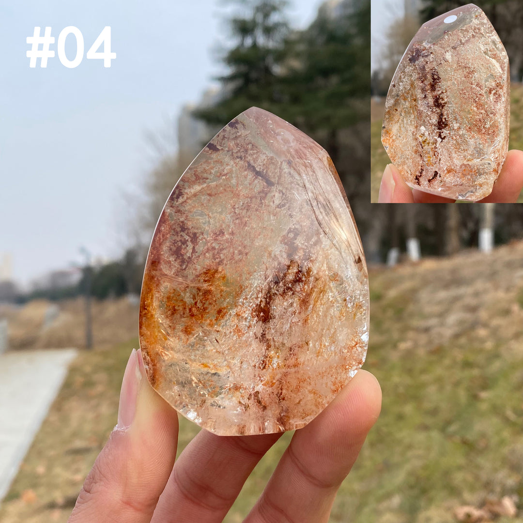 Unique,Imperfect Garden Quartz Freeform