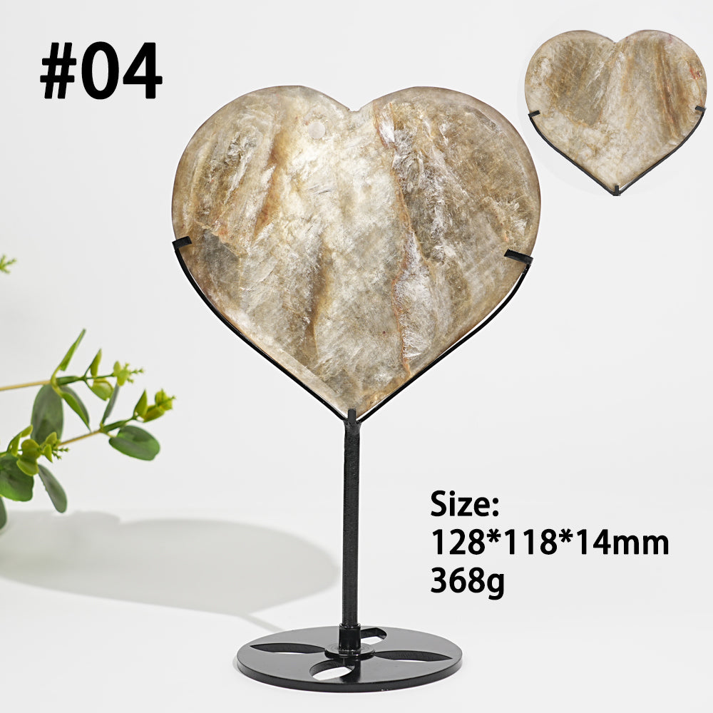 Unique,Imperfect Natural Crystal Phlogopite Heart