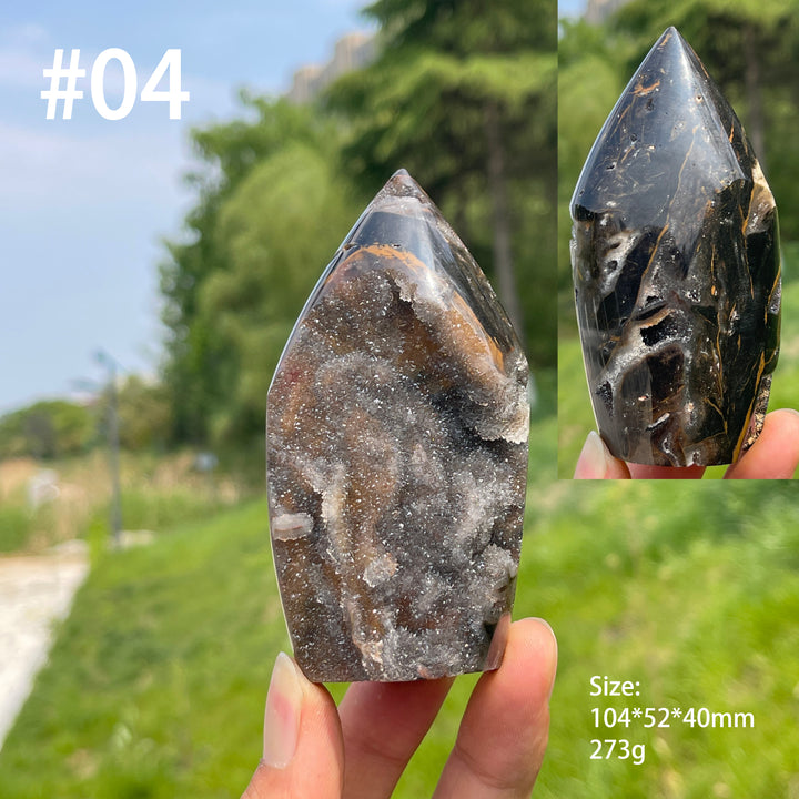 Unique,Natural Natural Sphalerite Teardrop