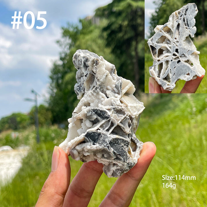 Unique,Natural Sphalerite Crystal Slice