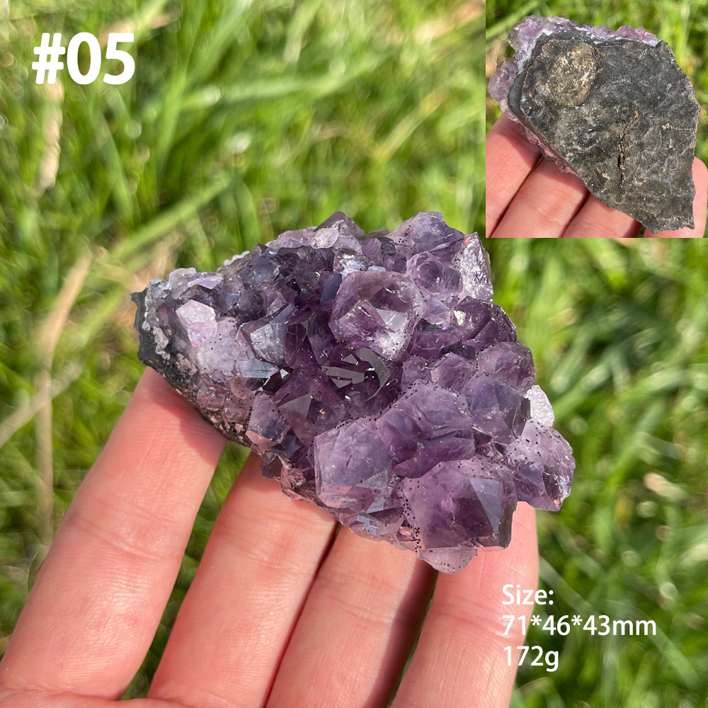 Unique,Natural Crystal Amethyst Cluster