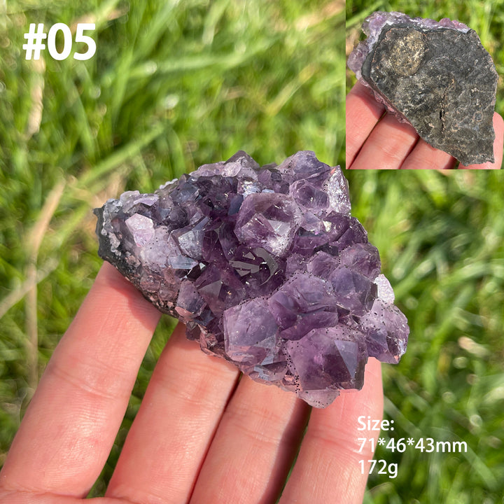 Unique,Natural Crystal Amethyst Cluster