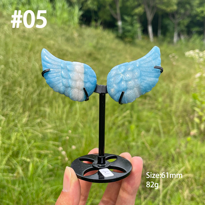 Unique,Natural Crystal Trolleite Angel Wing Display