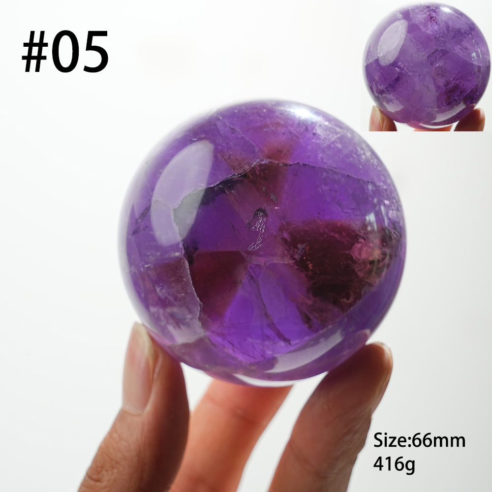 Unique,Natural Crystal Ametrine Sphere