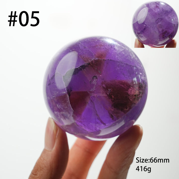Unique,Natural Crystal Ametrine Sphere