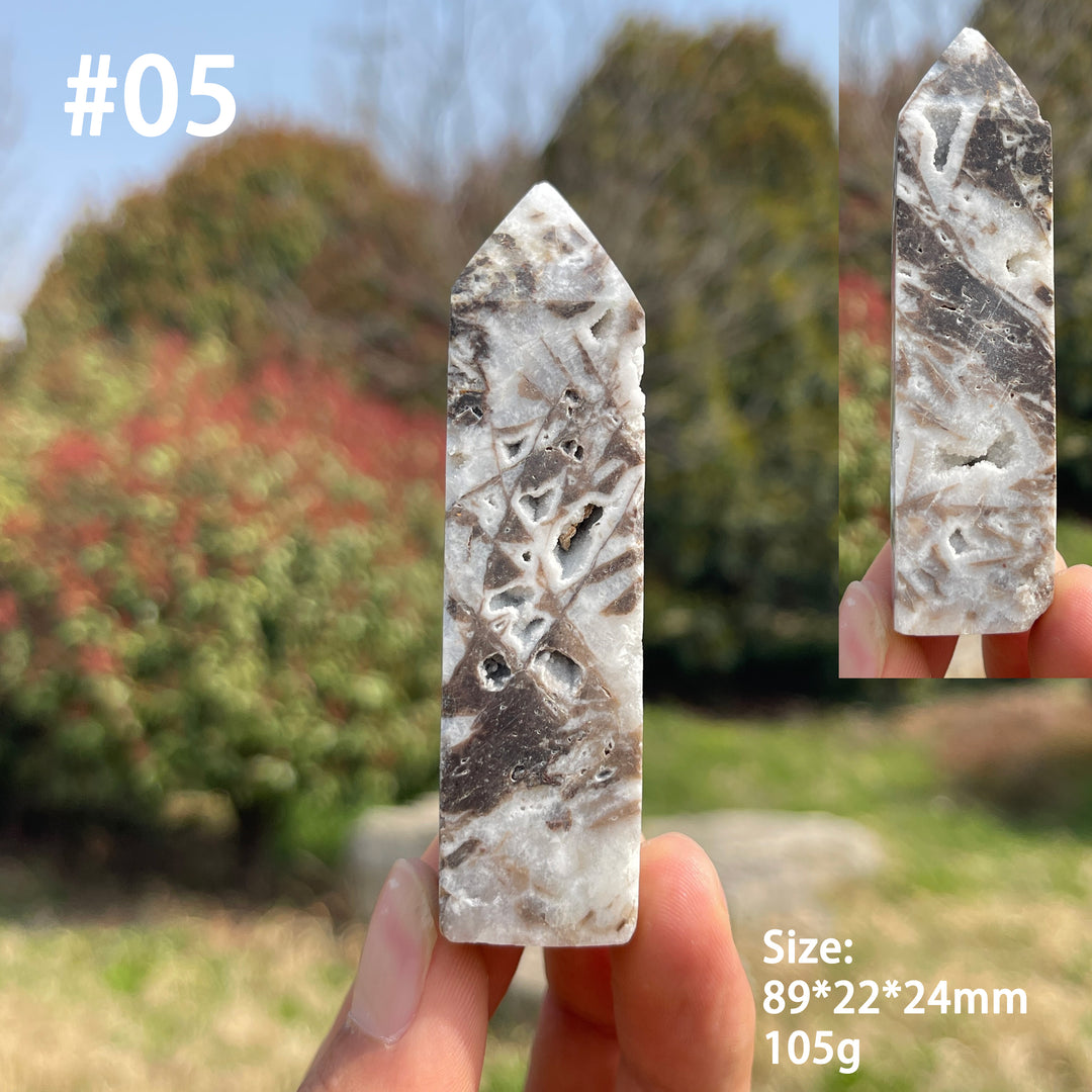 Unique,A Slightly Imperfect Natural Sphalerite Crystal Point