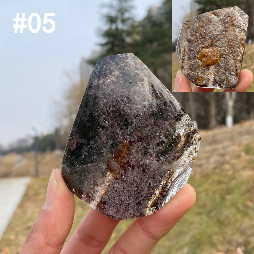 Unique,Imperfect Garden Quartz Freeform