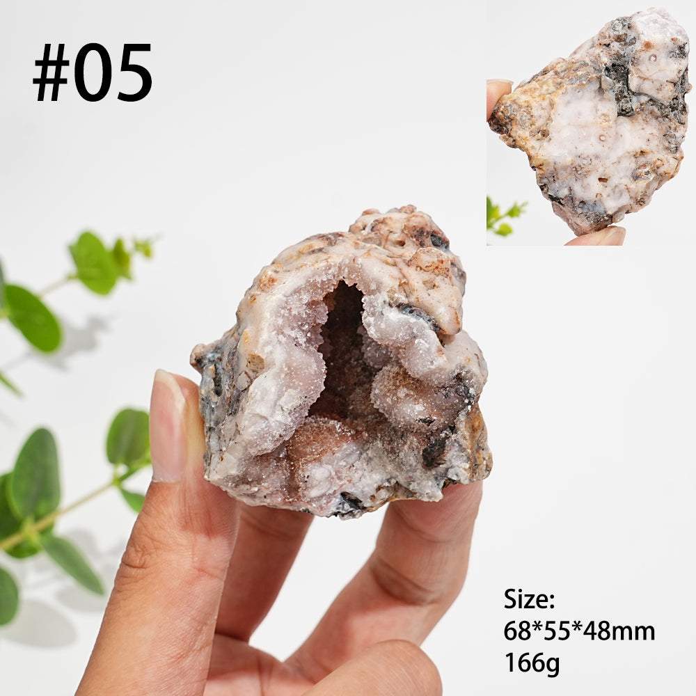 Unique,Natural Pink Amethyst Crystal Raw