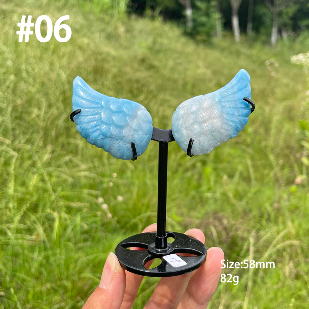 Unique,Natural Crystal Trolleite Angel Wing Display