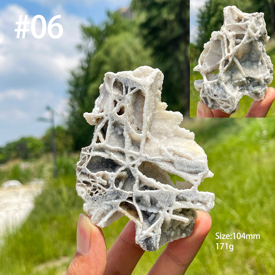 Unique,Natural Sphalerite Crystal Slice