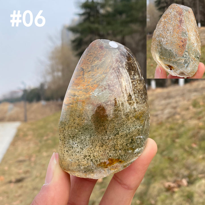 Unique,Imperfect Garden Quartz Freeform