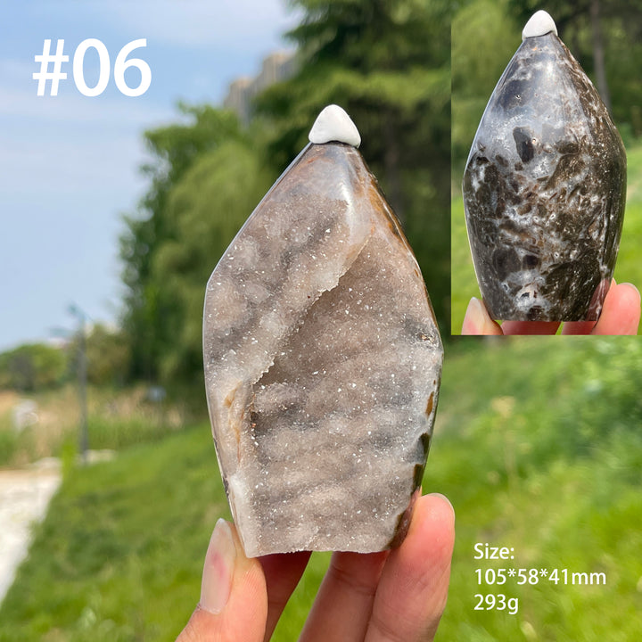 Unique,Natural Natural Sphalerite Teardrop