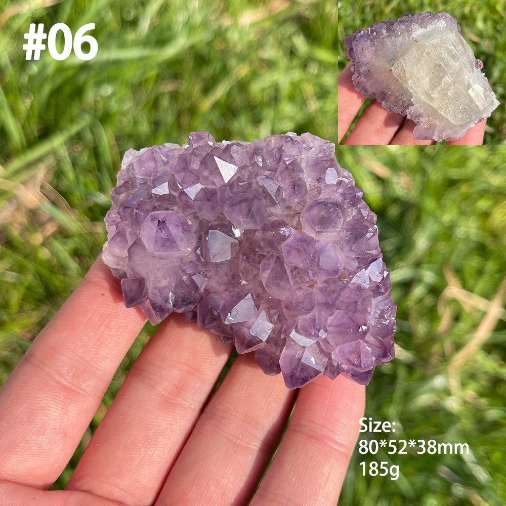 Unique,Natural Crystal Amethyst Cluster