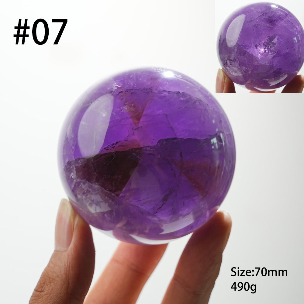 Unique,Natural Crystal Ametrine Sphere
