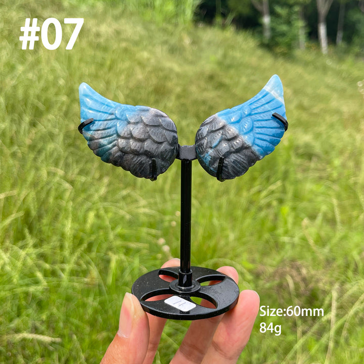 Unique,Natural Crystal Trolleite Angel Wing Display