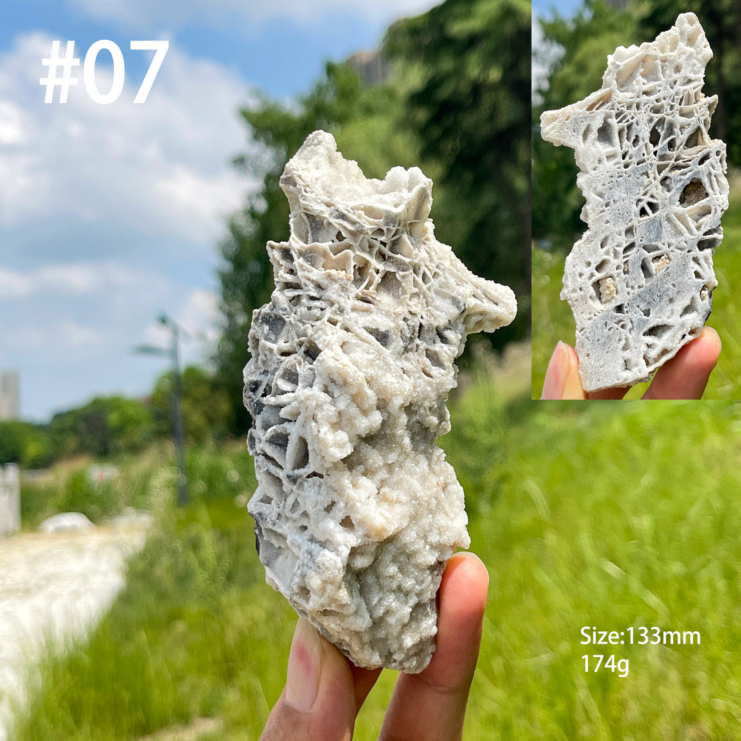 Unique,Natural Sphalerite Crystal Slice