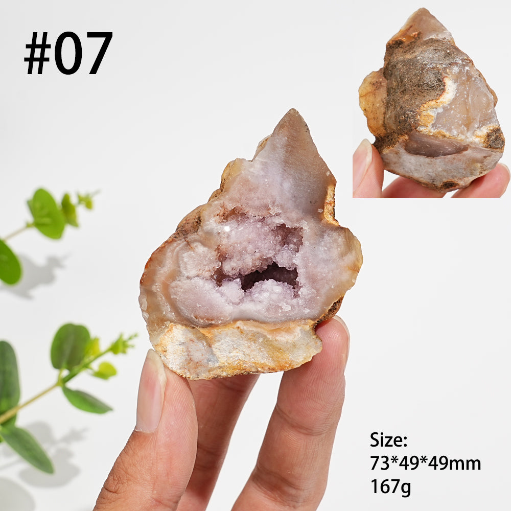Unique,Natural Pink Amethyst Crystal Raw