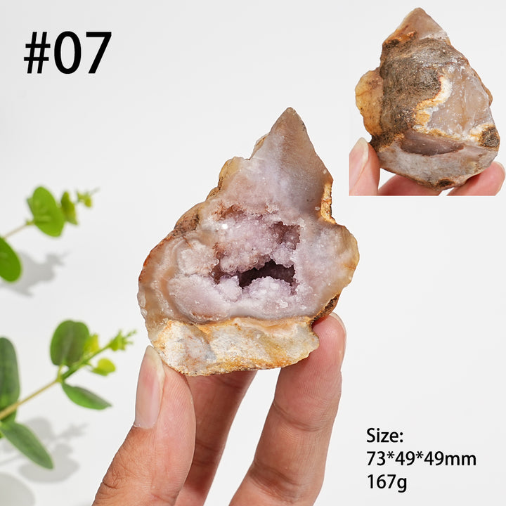Unique,Natural Pink Amethyst Crystal Raw
