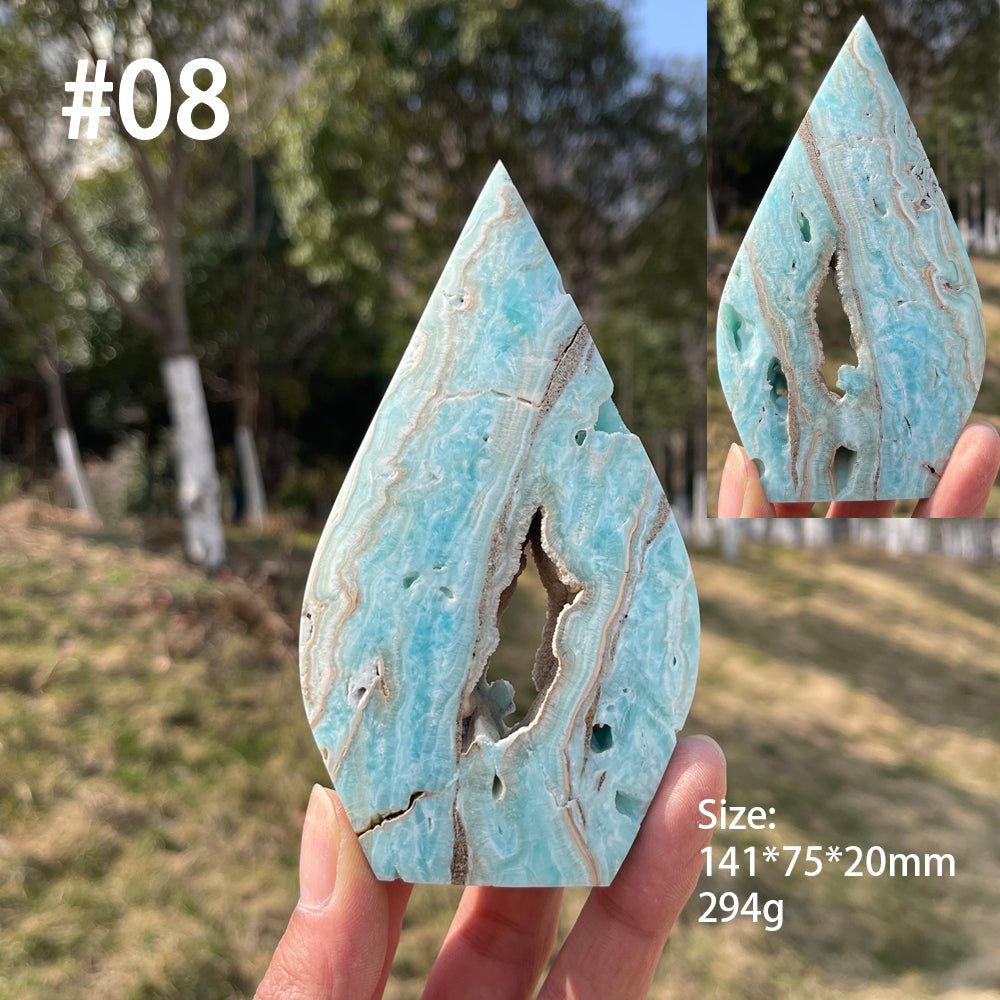 Unique,Natural Crystal Hemimorphite Teardrop