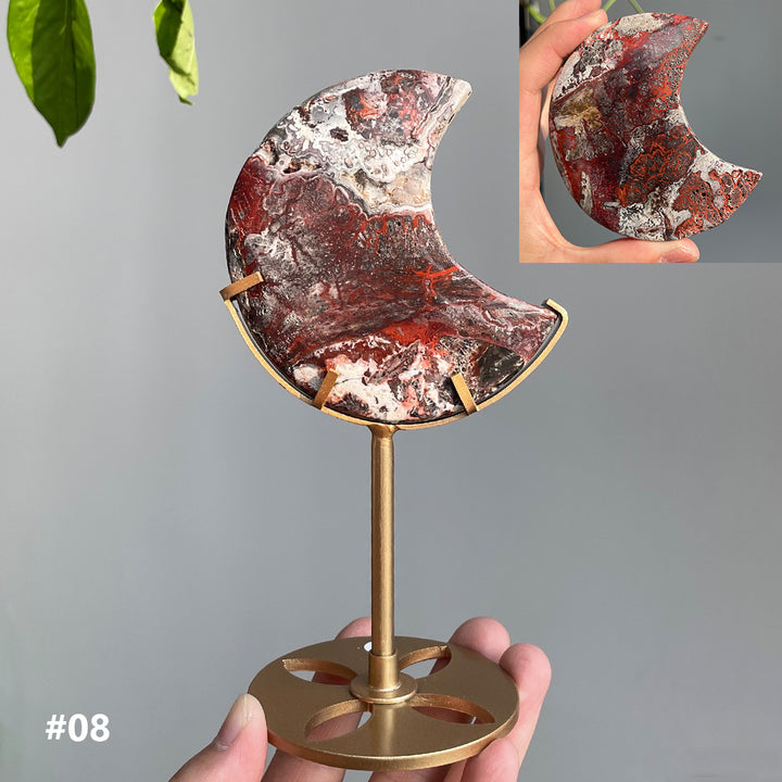 Unique, Mexican Agate Moon