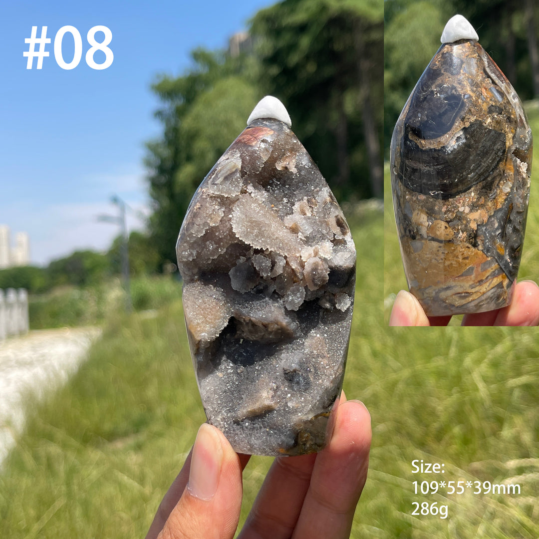 Unique,Natural Natural Sphalerite Teardrop