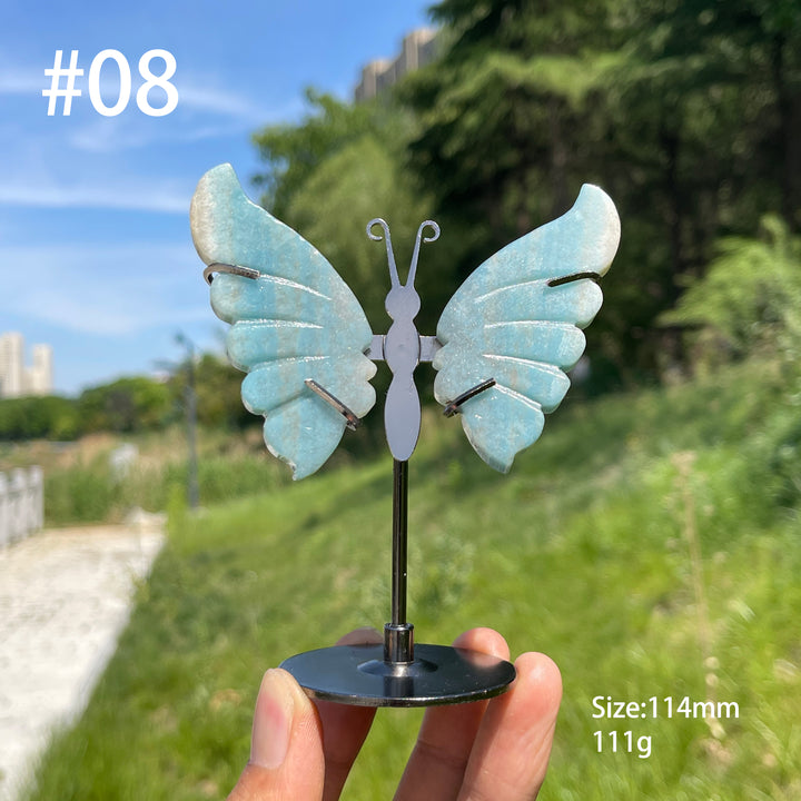 Unique,Natural Trolleite Butterfly Wings Display