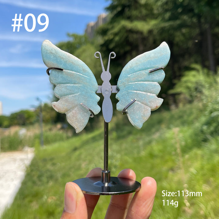 Unique,Natural Trolleite Butterfly Wings Display