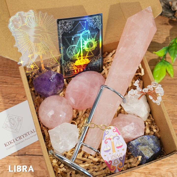 Exclusive Natural Zodiac Crystal Healing Set
