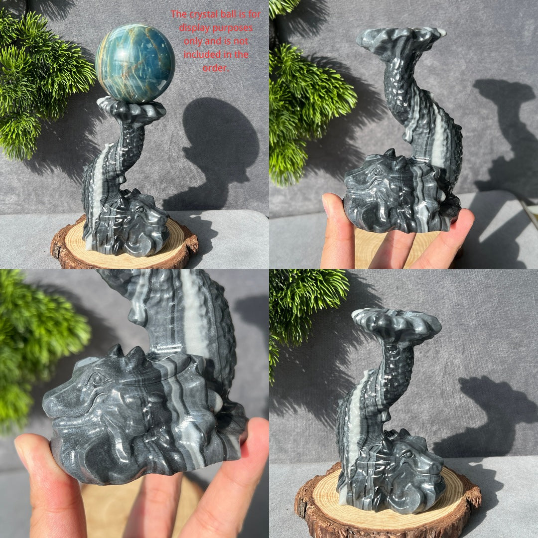 Mythical Dragon Fish Carving-Pre-sell