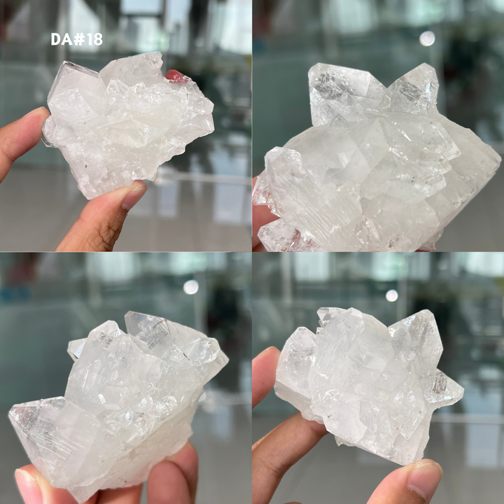 Unique, Diamond Apophyllite w/ Pink Zeolite Var.Stilbite