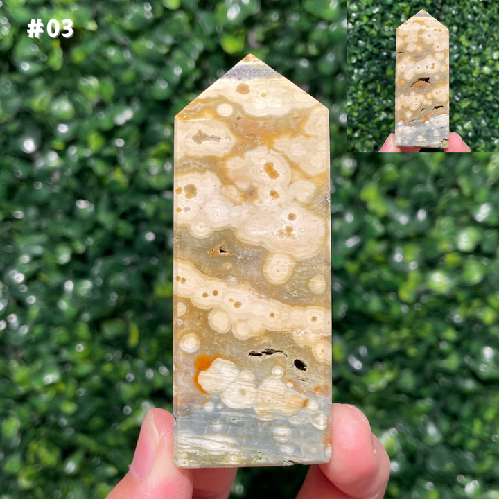 Unique,8th Vein Ocean Jasper Point
