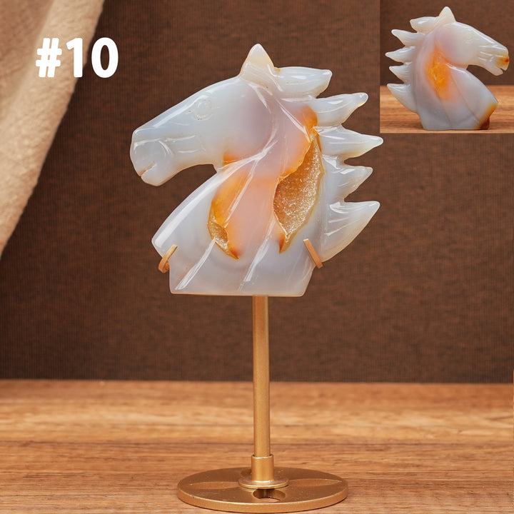 Unique, Agate Geode Unicorn