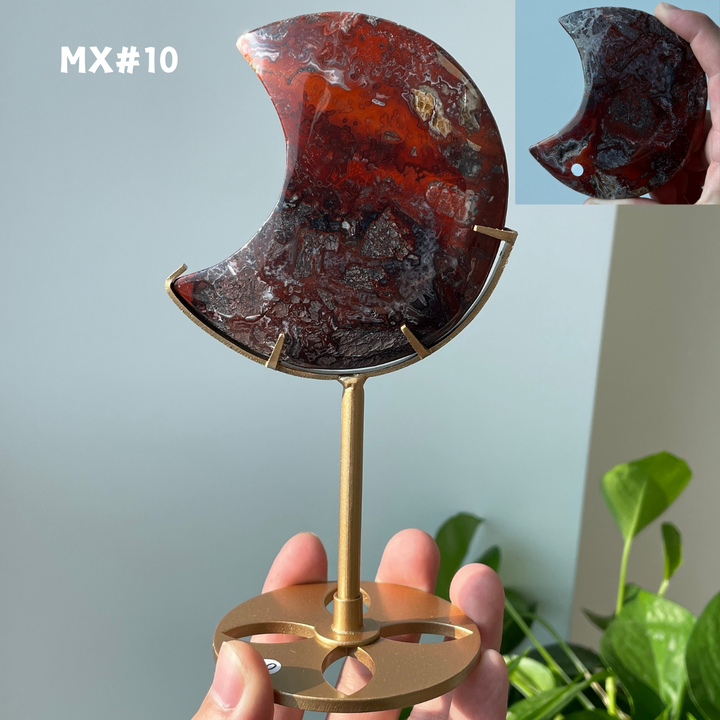 Unique, Mexican Agate Moon