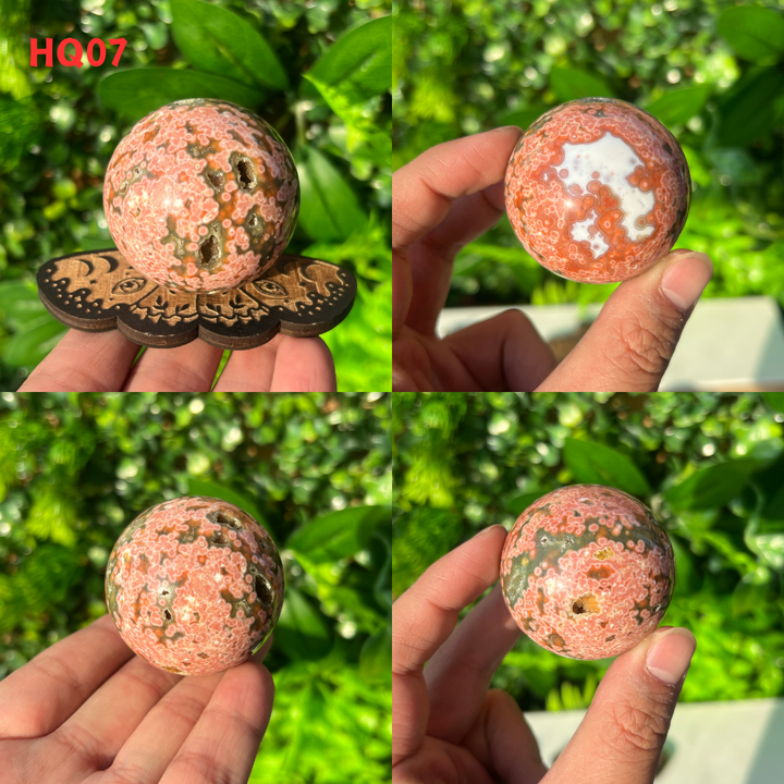 5th Vein Ocean Jasper Sphere