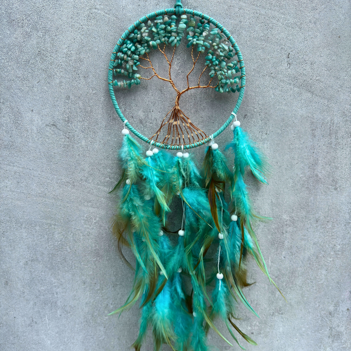 Tree of Life Feather Dream Catcher