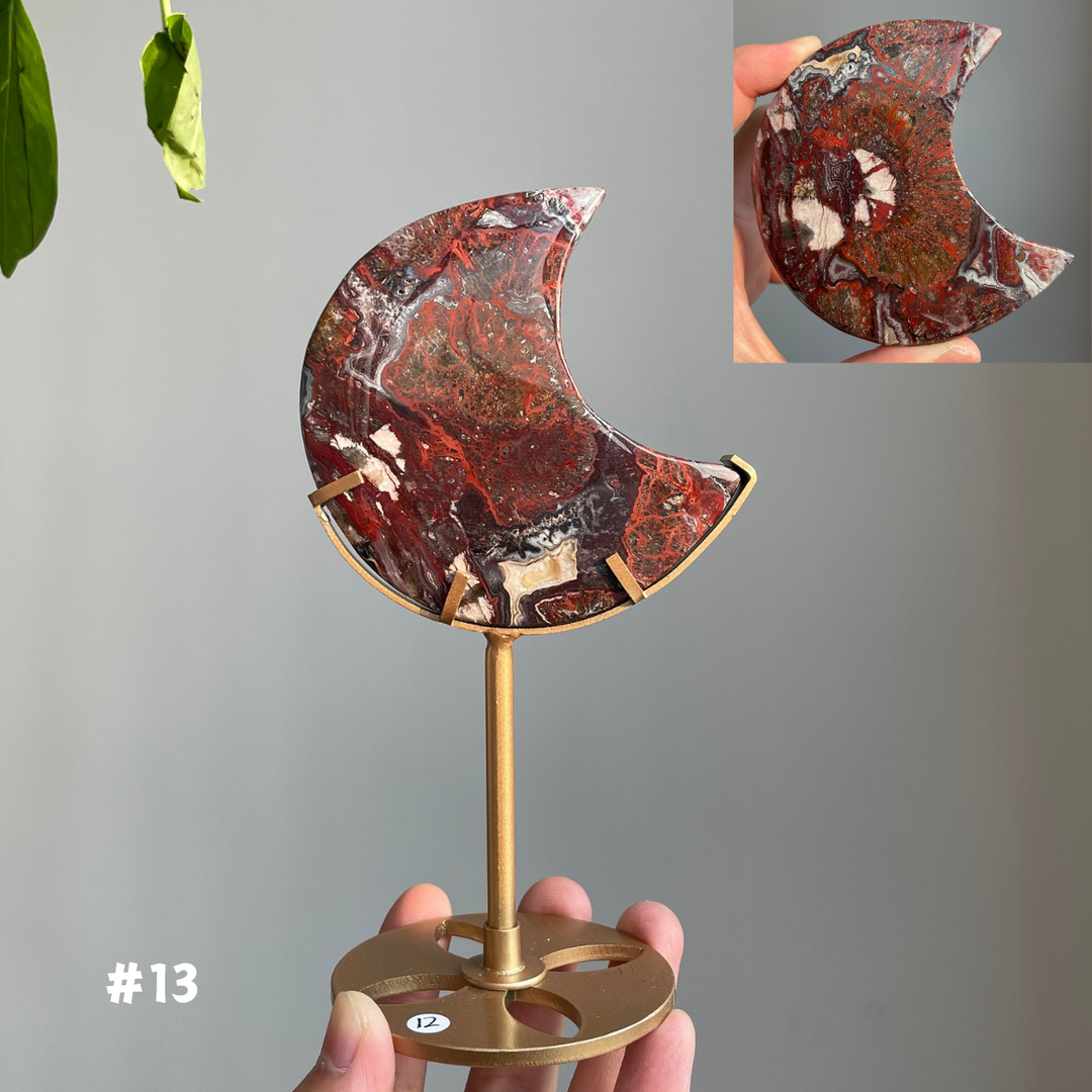 Unique, Mexican Agate Moon