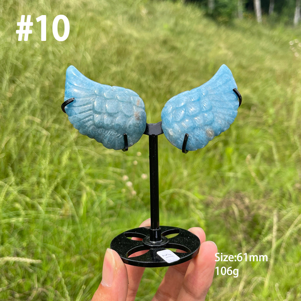Unique,Natural Crystal Trolleite Angel Wing Display