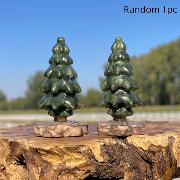 Natural Crystal Rotatable Christmas Tree