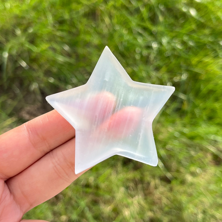 Selenite Star Bowl