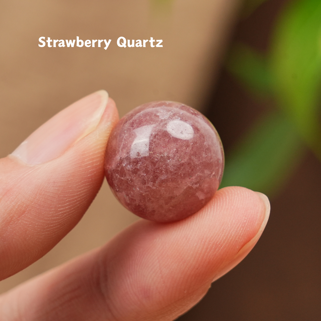 Natural 20mm Crystal Mini Sphere