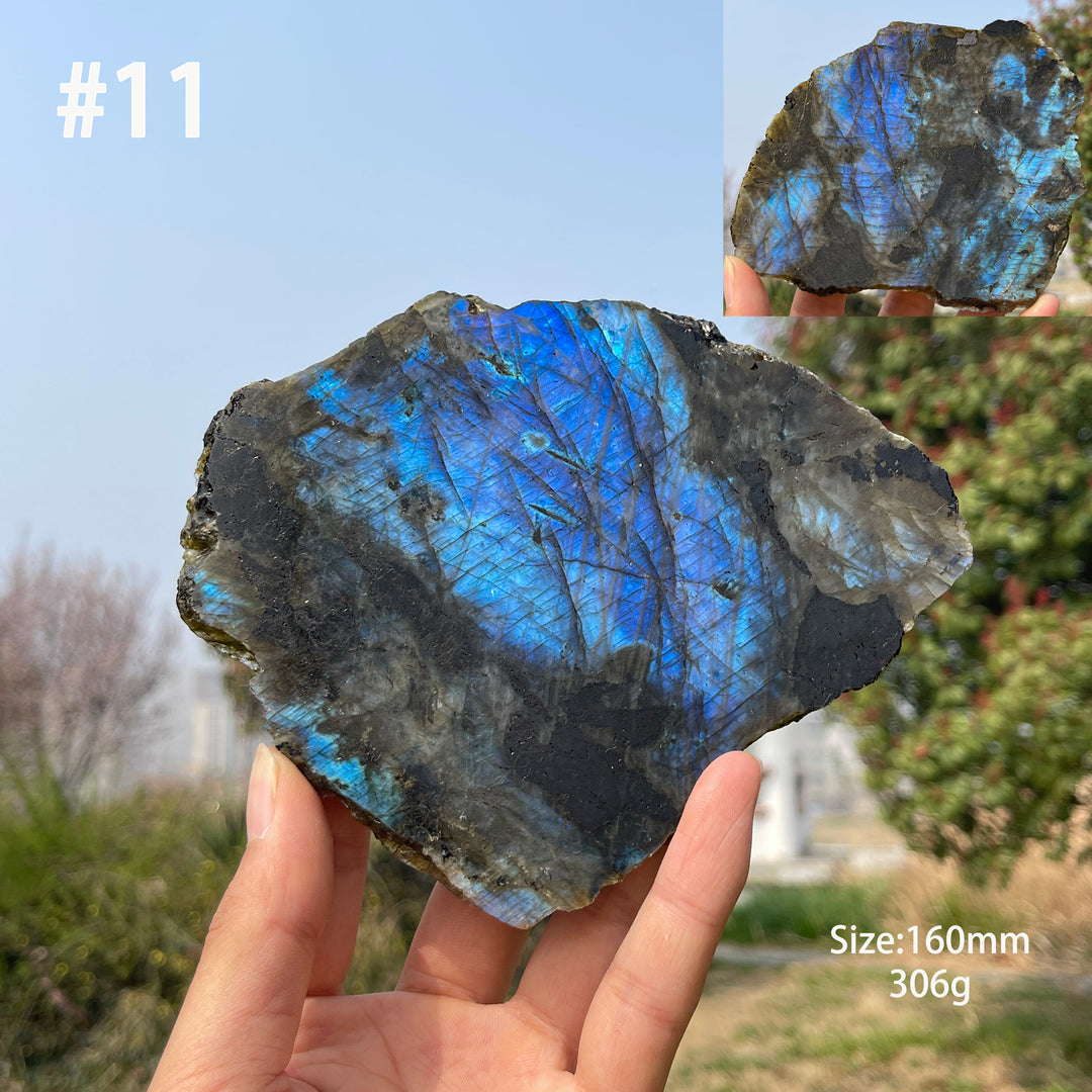 Unique,Natural Labradorite Slice