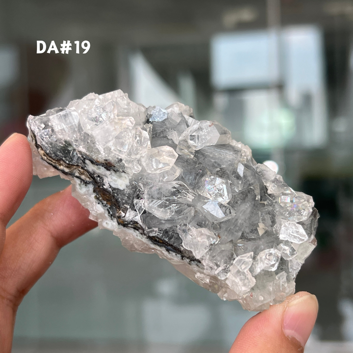 Unique, Diamond Apophyllite w/ Pink Zeolite Var.Stilbite