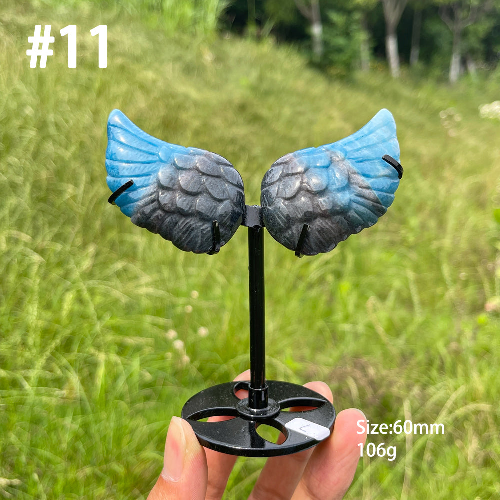 Unique,Natural Crystal Trolleite Angel Wing Display