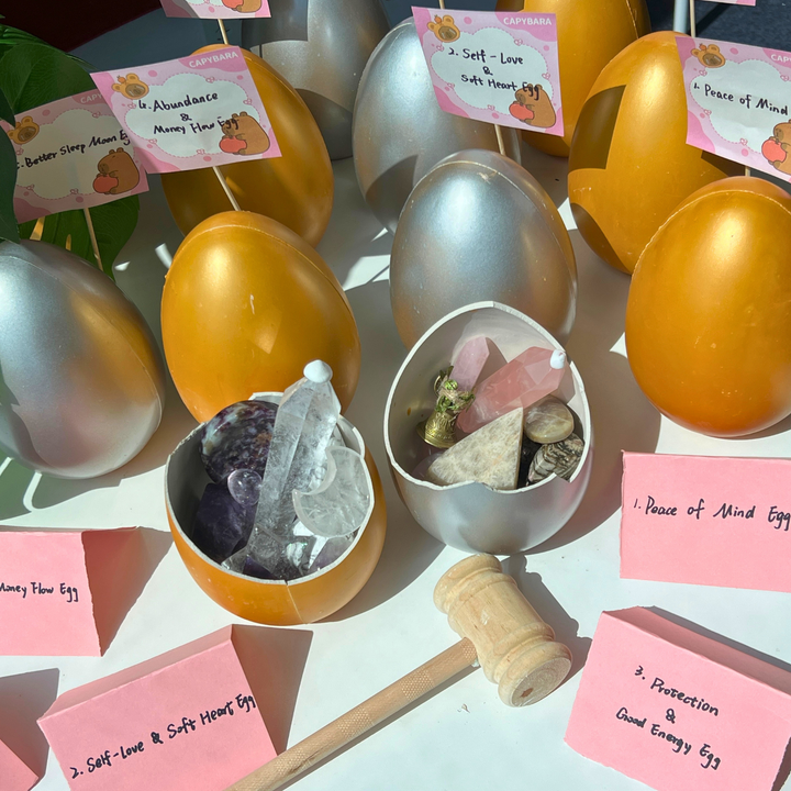 Kiki Crystal Golden Surprise Egg