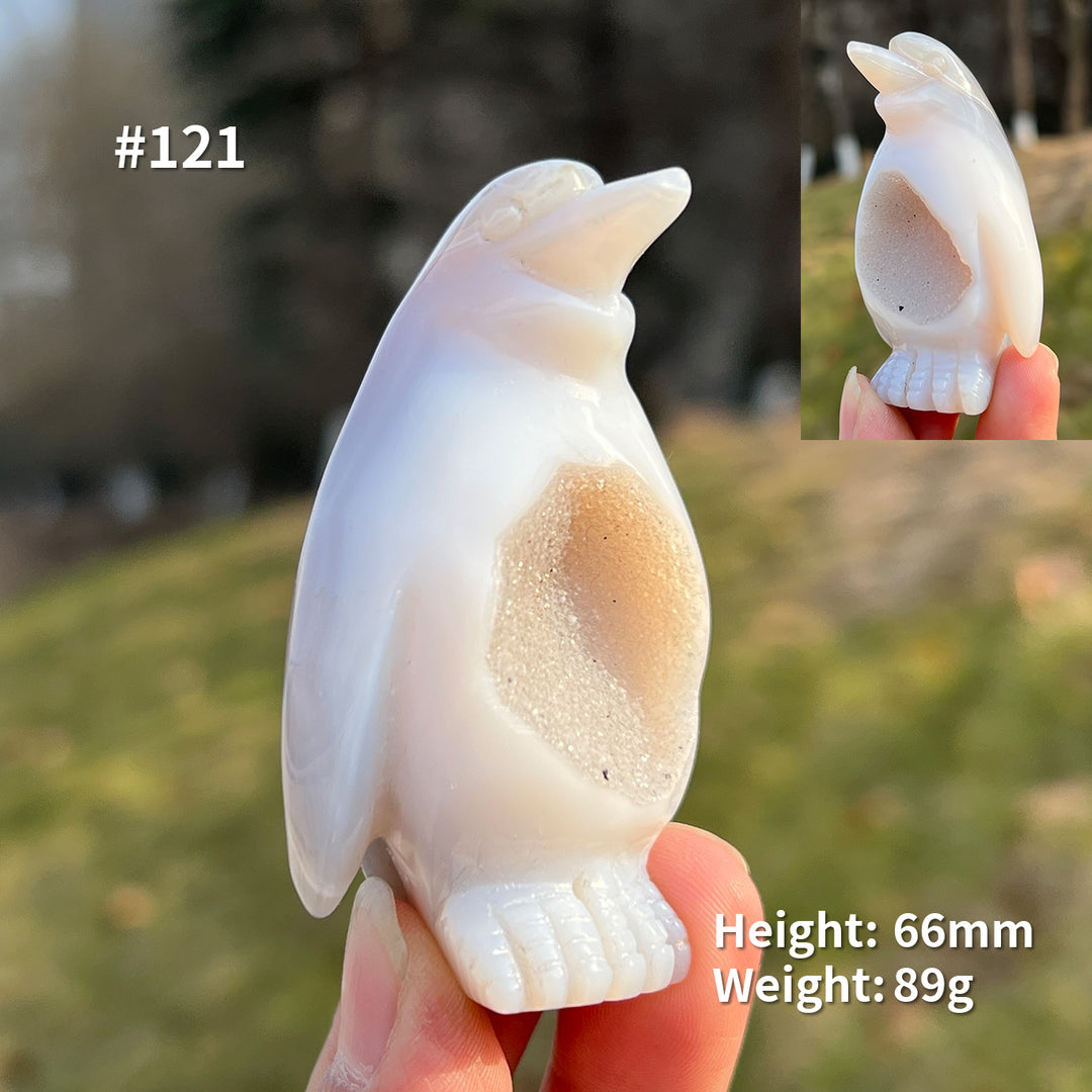 Unique, Agate Geode Penguin