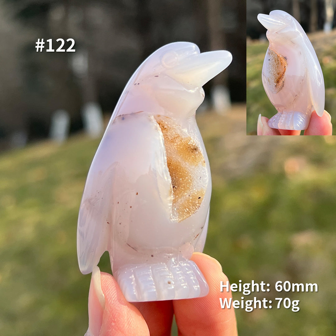 Unique, Agate Geode Penguin