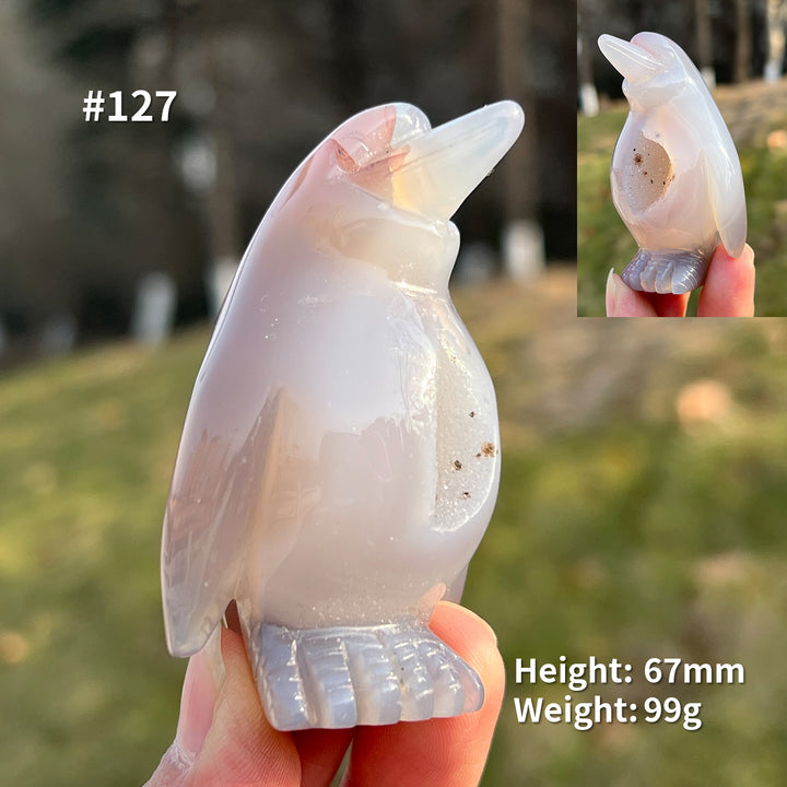 Unique, Agate Geode Penguin
