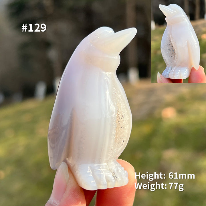 Unique, Agate Geode Penguin