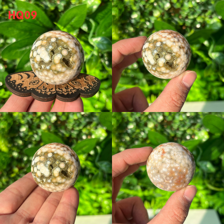 5th Vein Ocean Jasper Sphere